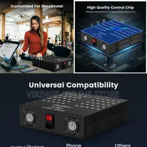 USB Charger, Adson 100 Port 700Watt(140A) USB Charging Station