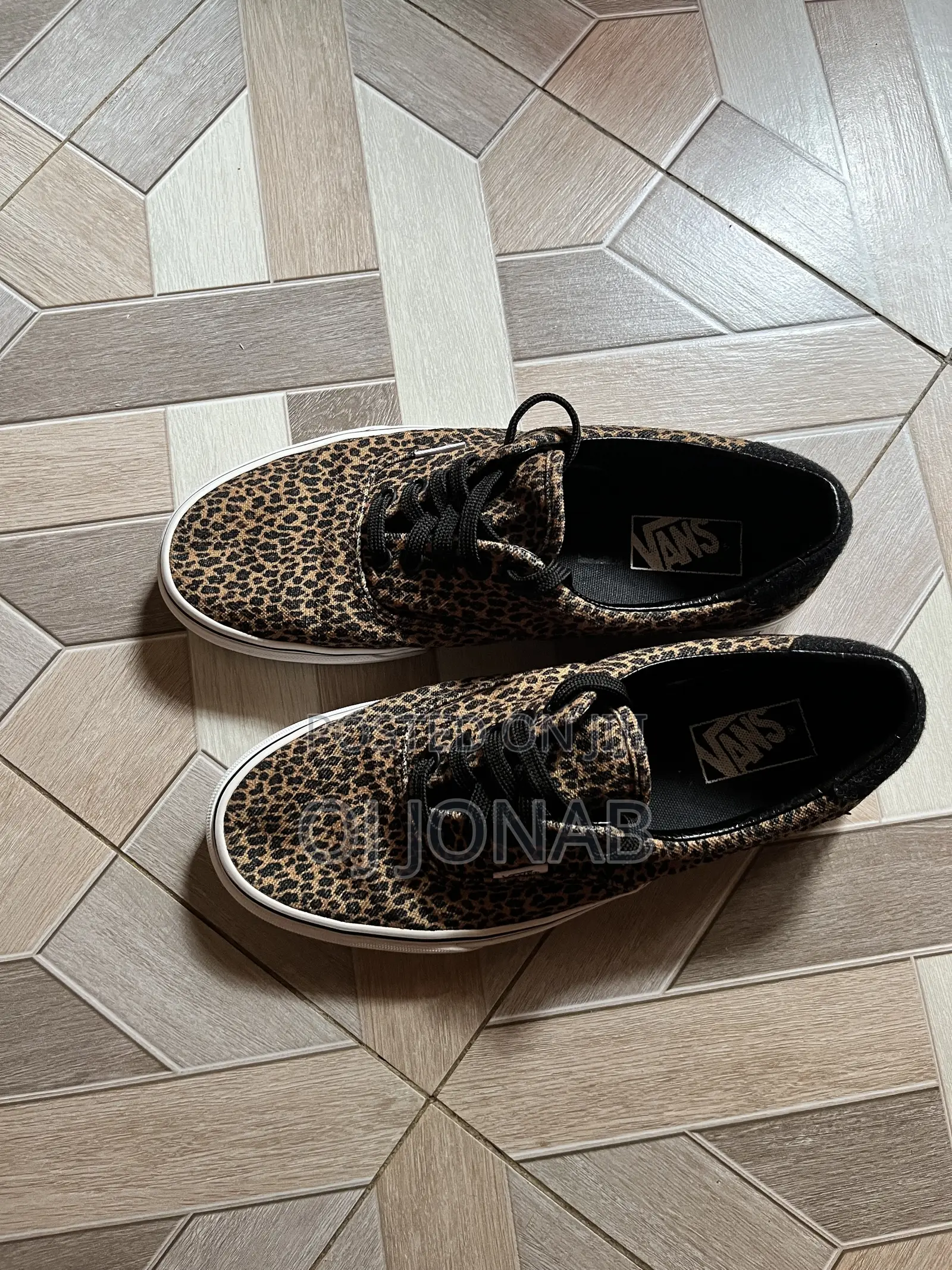 Leopard Printed Vans
