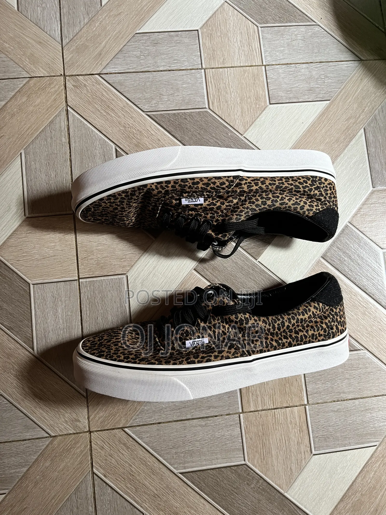 Leopard Printed Vans