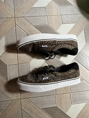 Leopard Printed Vans
