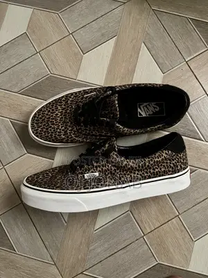 Leopard Printed Vans