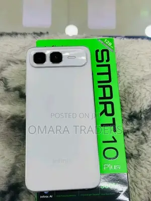 New Infinix Smart 10 Plus 128 GB White