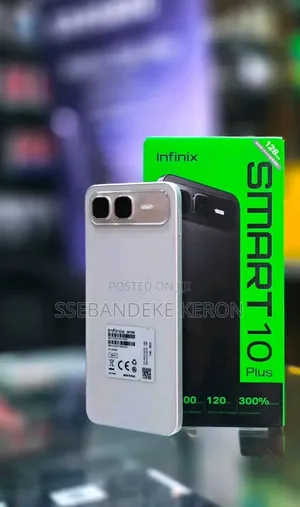 New Infinix Smart 10 Plus 128 GB White