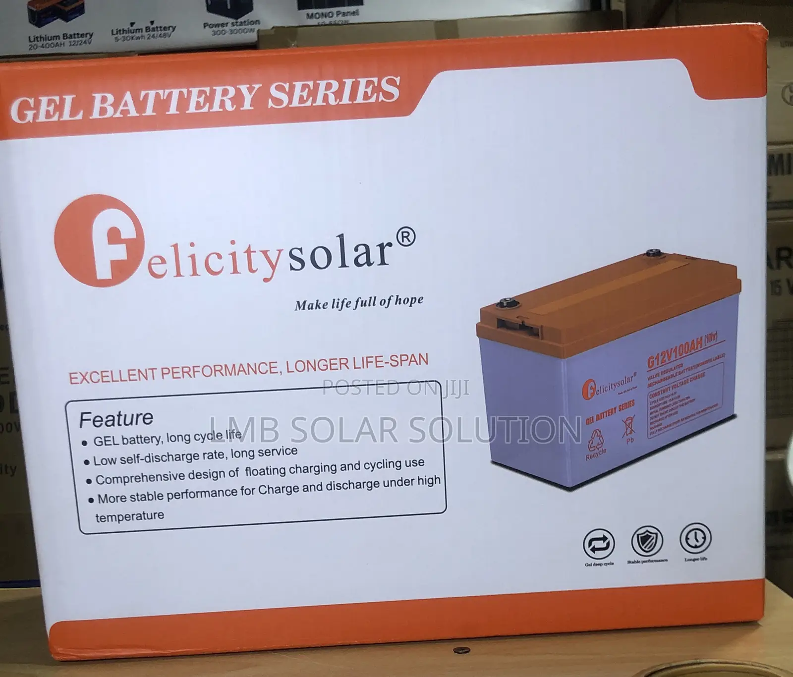 Felicity Solar 12v-100ah