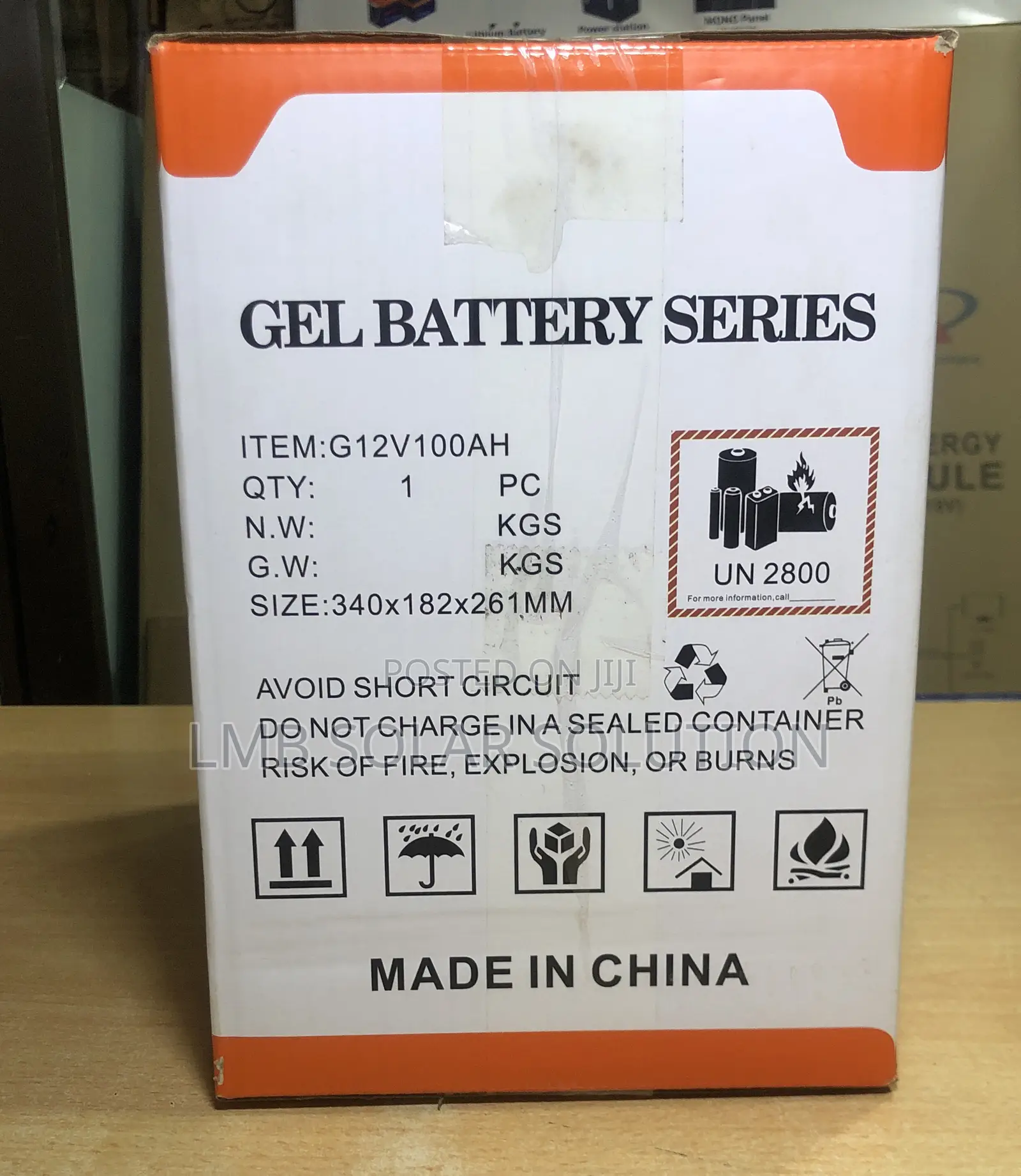 Felicity Solar 12v-100ah