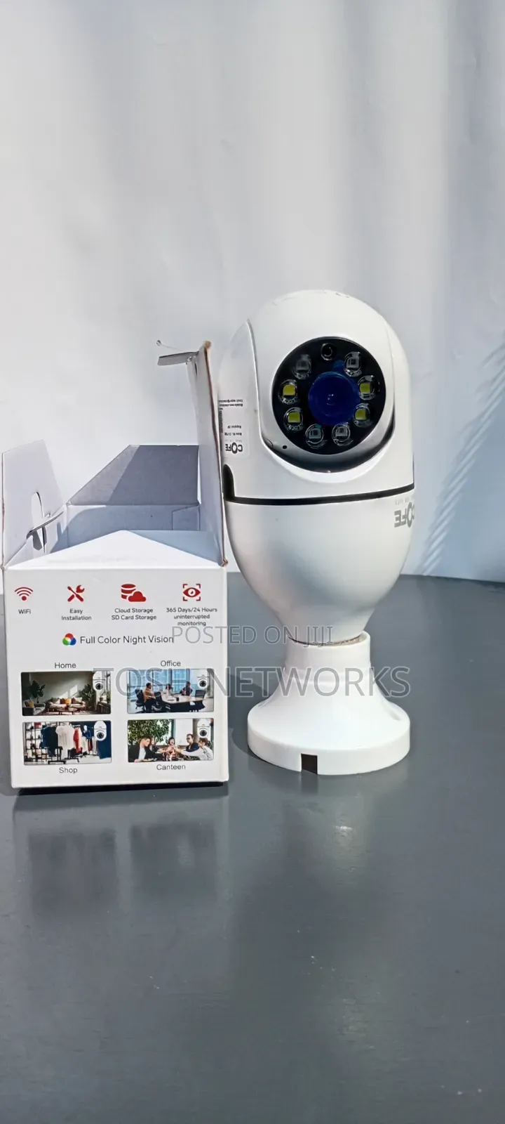 Smart Bulb Camera