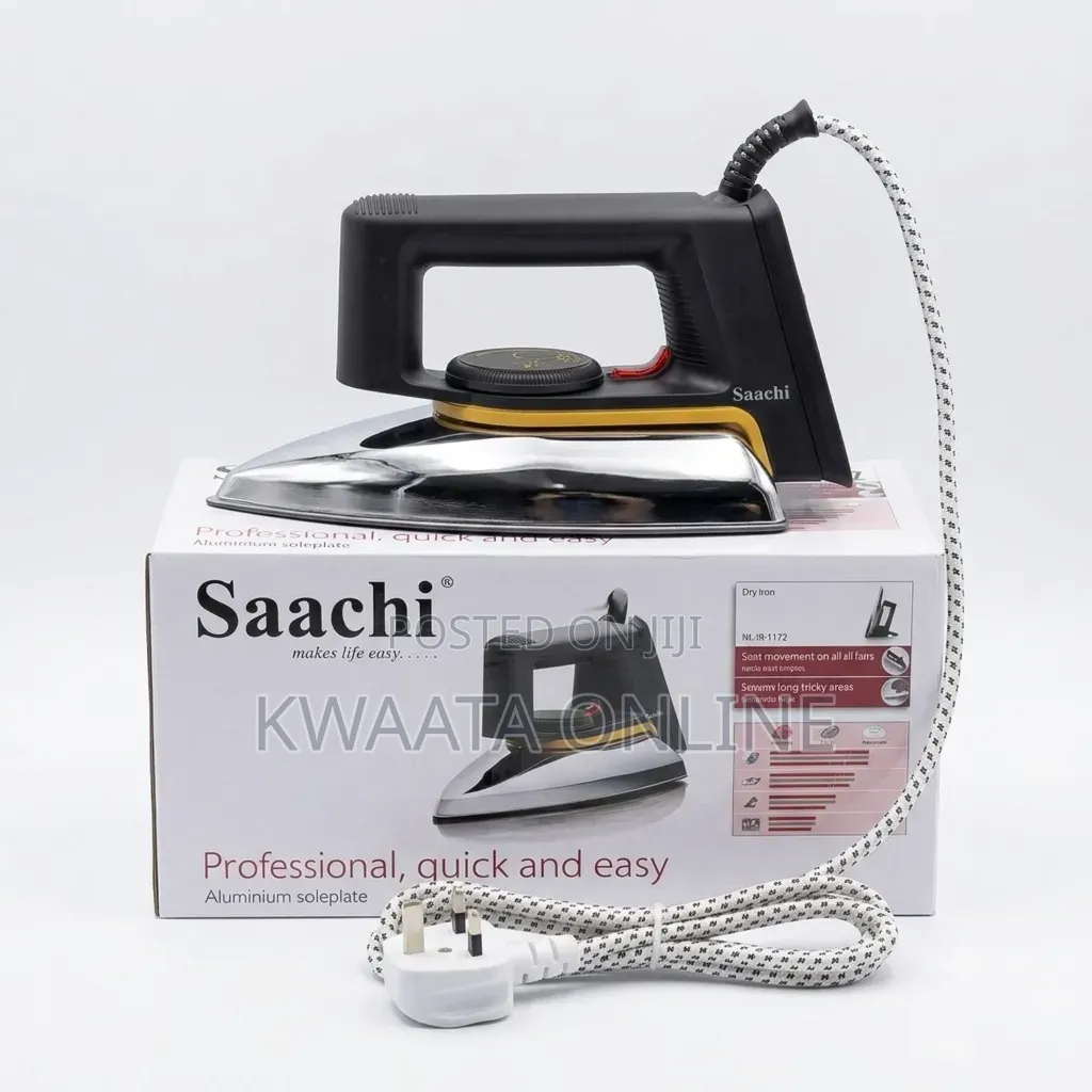 Saachi Non Stick Dry Flat Iron Nl-1r-1172