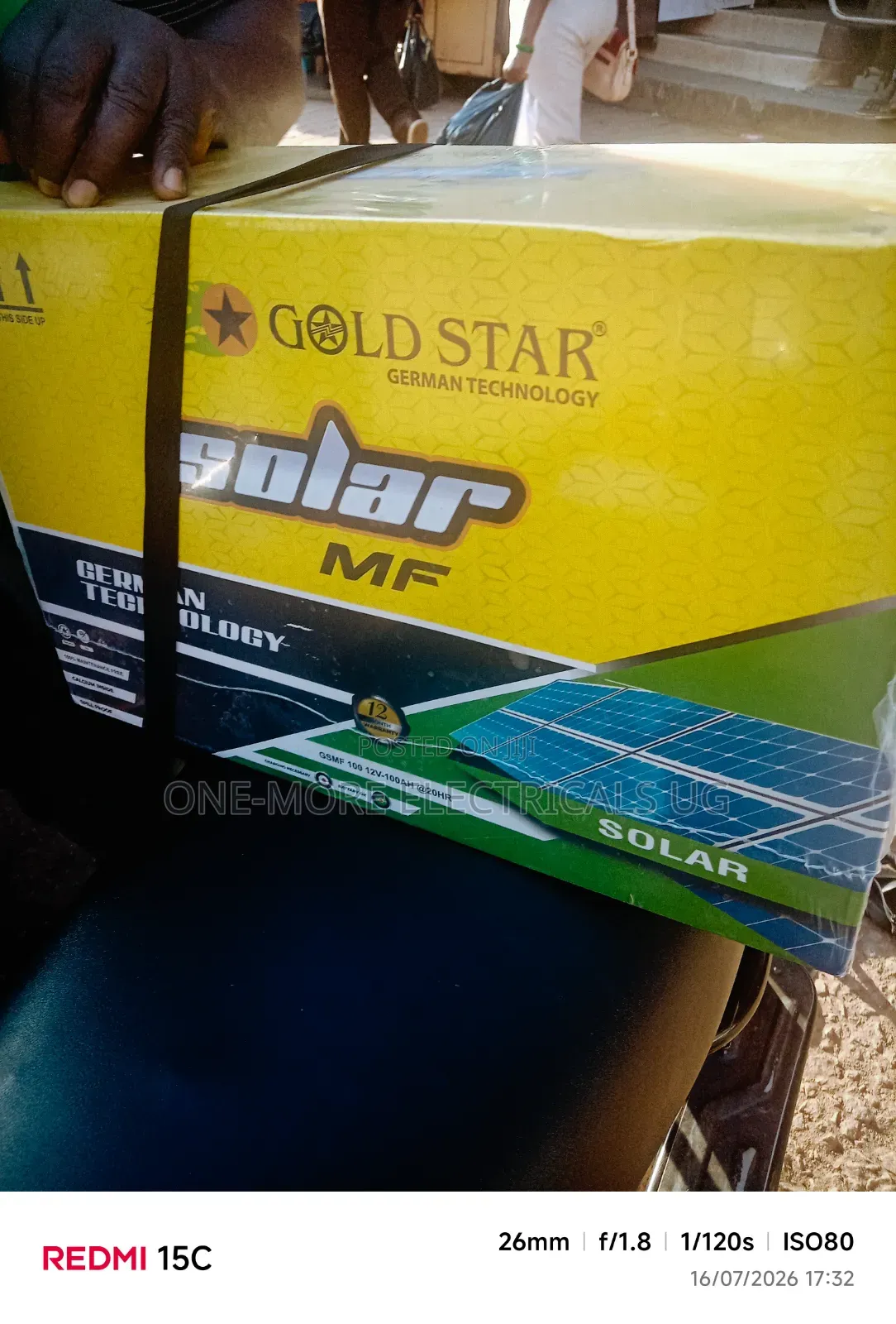 Gold Star Germany Technology Battery 100ah/12volts