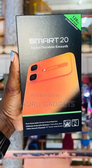 New Infinix Smart 20 128 GB Black