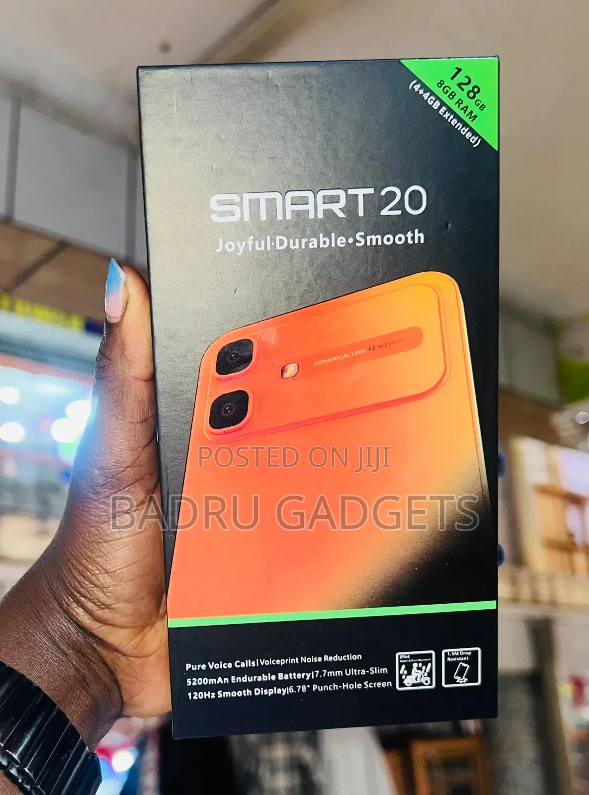 New Infinix Smart 20 128 GB Black
