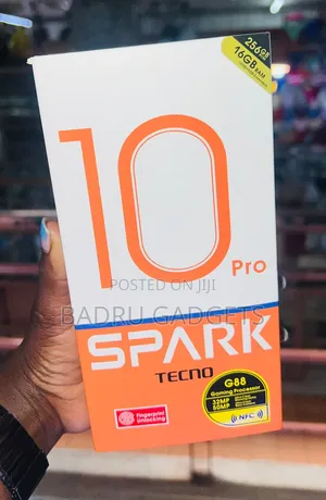 New Tecno Spark 10 Pro 256 GB Black