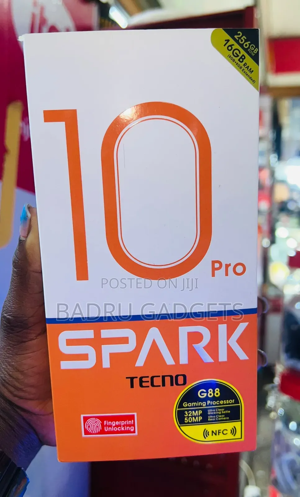 New Tecno Spark 10 Pro 256 GB Black