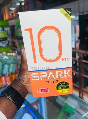 New Tecno Spark 10 Pro 256 GB Black