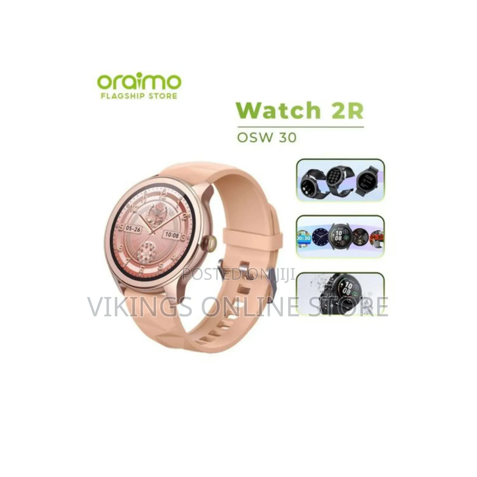 Oraimo 2R BT Calling Smart Watch (OSW-30) Bluetooth SmartWatch for Men