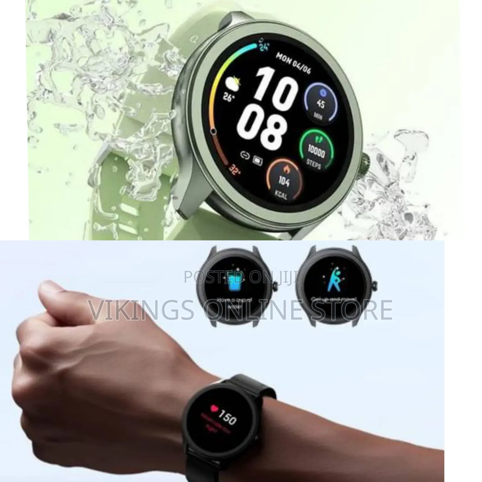 Oraimo 2R BT Calling Smart Watch (OSW-30) Bluetooth SmartWatch for Men