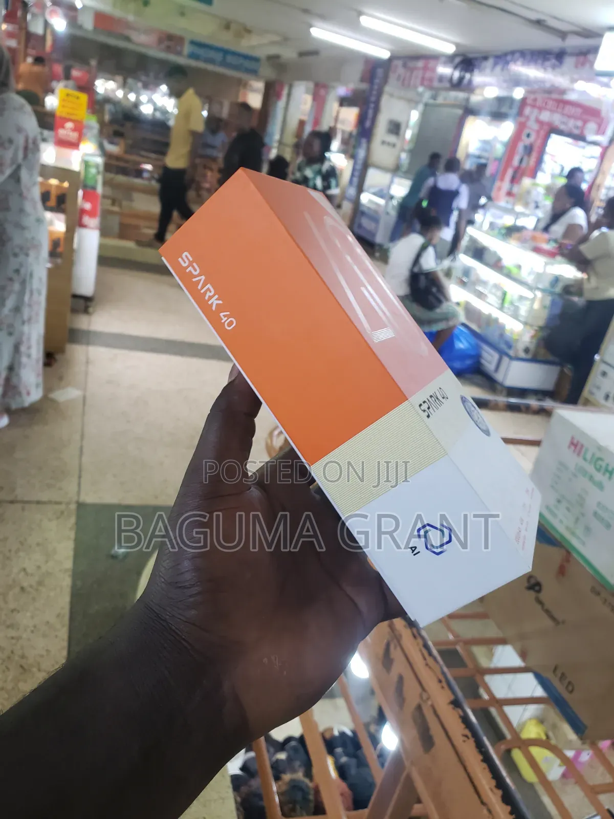 New Tecno Spark 40 256 GB Black