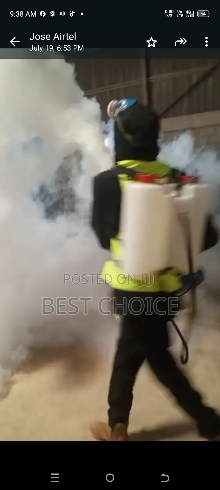 Effective Pests Control,Fumigation,deep Action, Ultimate Protection .