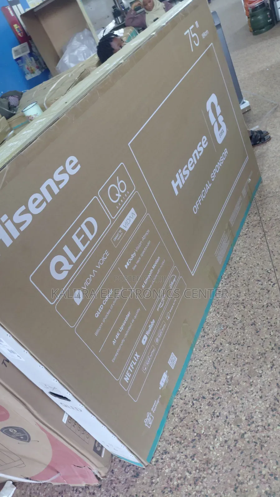 Hisense TV 75 Qled
