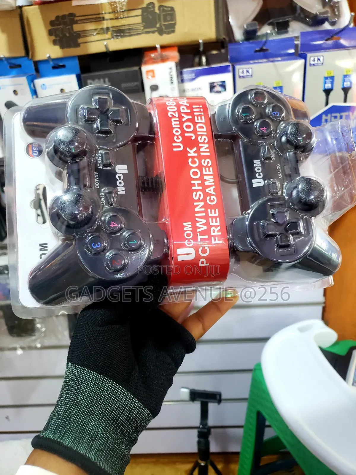 UCOM PC Twinshock USB Game Controllers.