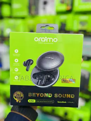 Oraimo SpaceBuds True Wireless–Hybrid ANC, HavyBass Premium Sound