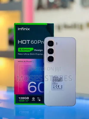 New Infinix Hot 60 Pro 256 GB Silver