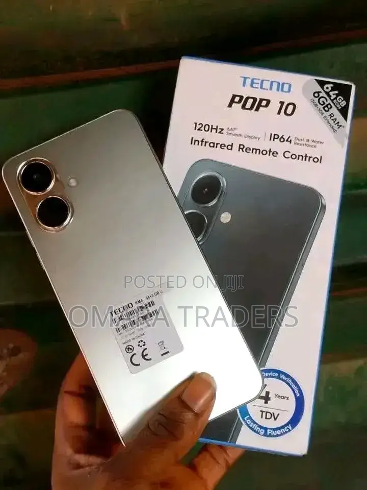 New Tecno Pop 10 128 GB Gold