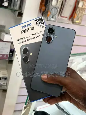 New Tecno Pop 10 128 GB Black