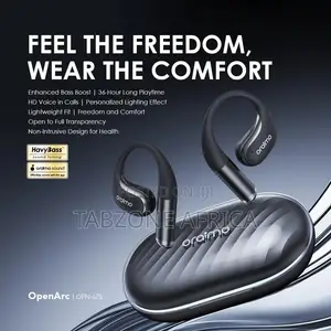 Oraimo OpenArc OPN-675 Open-Ear Wireless Earbuds With HavyBassTM
