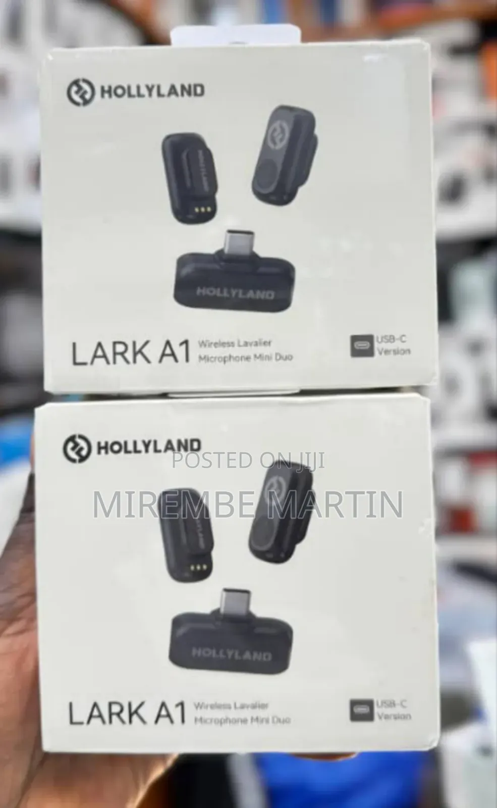 Hollyland LARK A1 Wireless Lavalier Microphone System