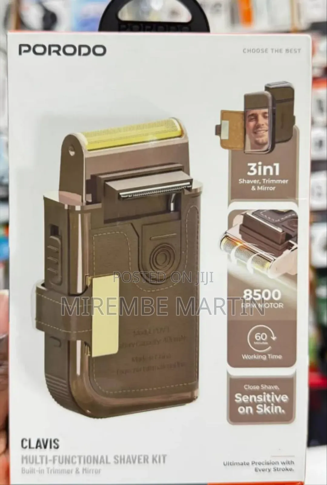 Porodo Clavis Multi-Functional Shaver Kit