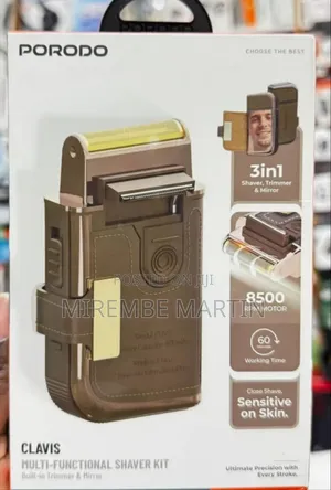 Porodo Clavis Multi-Functional Shaver Kit