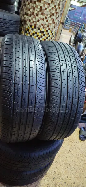 265 55 R20 Dunlop Try It You Will Not Regret Used but Still Good Tires