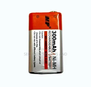 9 Volts Rechargeable Batteries -Multiple Power -300 Mah