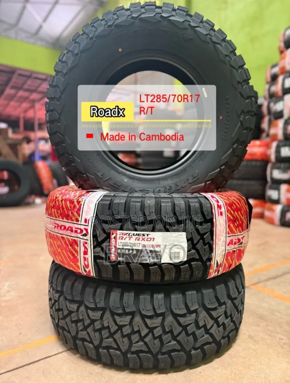 285/70r17 R/T Tyres From Cambodia