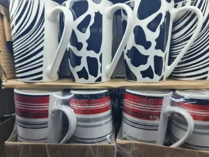 Multicolored Ceramic Cups Ceramic Cups 12pcs