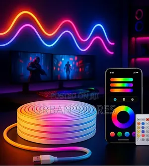 Gesto RGBIC Neon Rope Light 5-Meter Strip Light