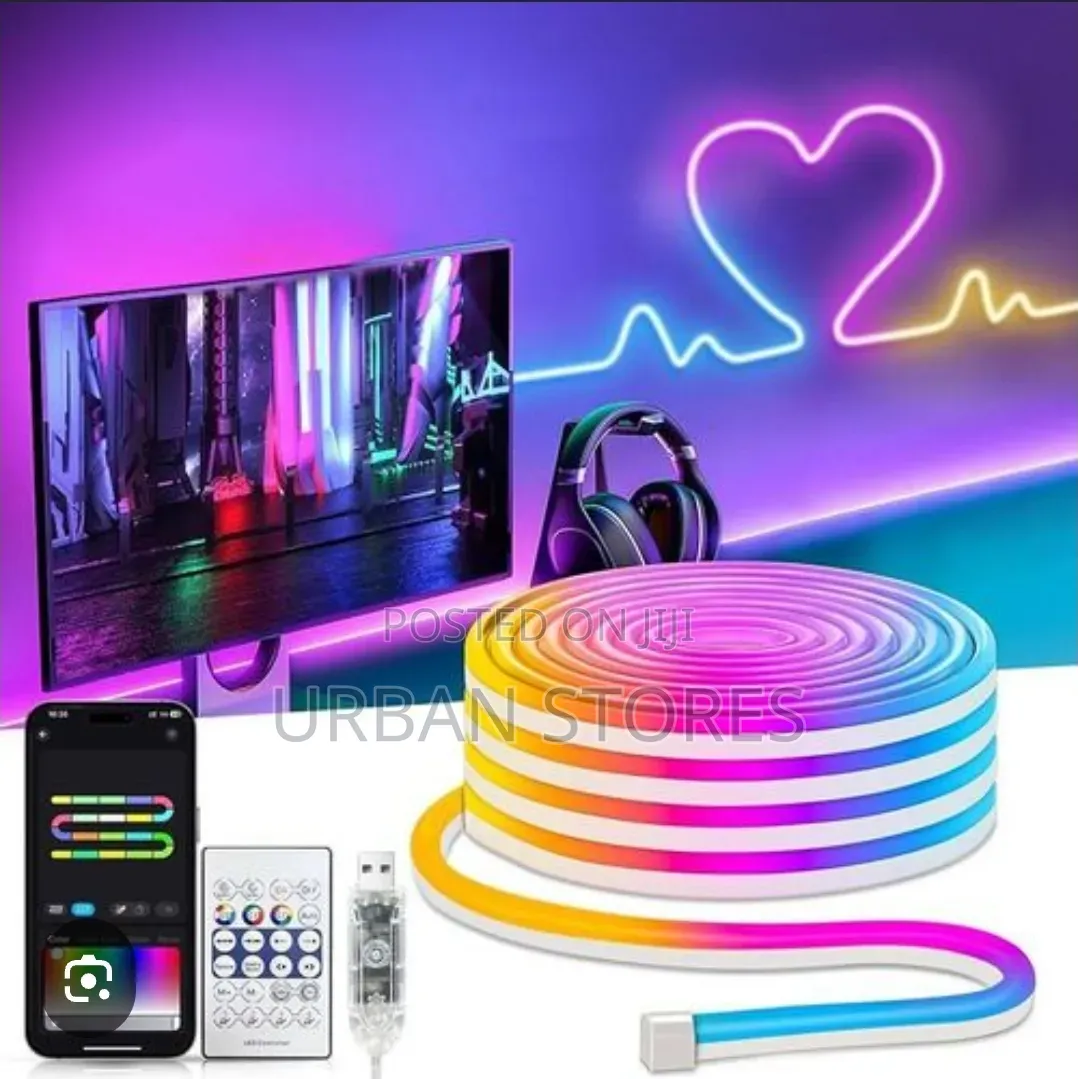 Gesto RGBIC Neon Rope Light 5-Meter Strip Light