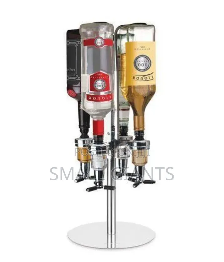 Bar Butler 6-Bottle Rotating Liquor Dispenser