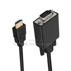HDMI to VGA Converter Cable – HDMI Male to VGA Female Adapter Cord