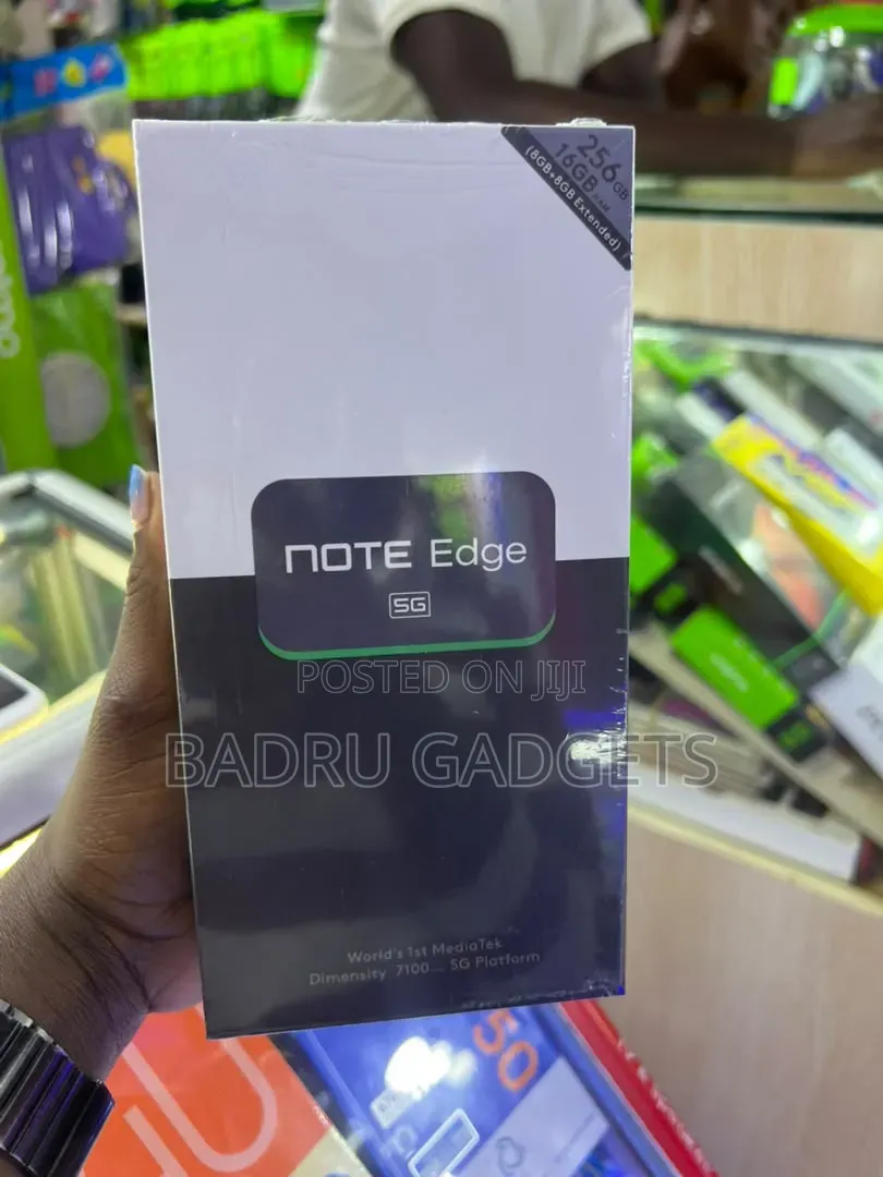 New Infinix Note Edge 256 GB Black