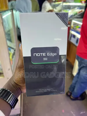 New Infinix Note Edge 256 GB Black