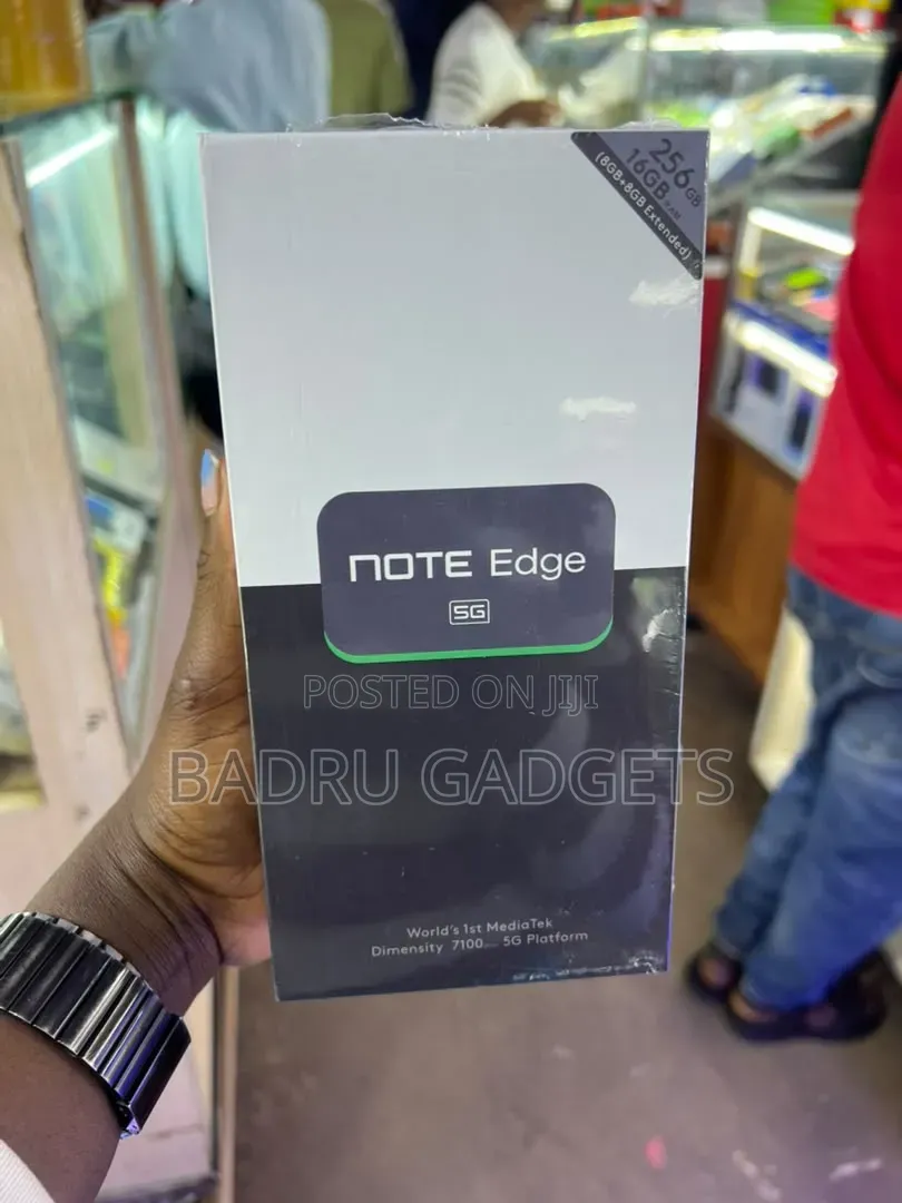 New Infinix Note Edge 256 GB Black