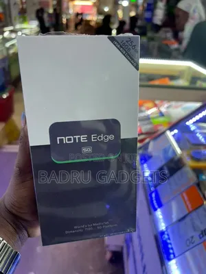 New Infinix Note Edge 256 GB Black