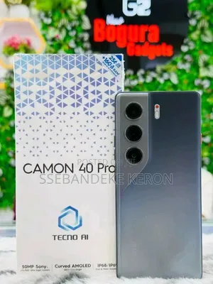 New Tecno Camon 40 Pro 5G 256 GB Gray