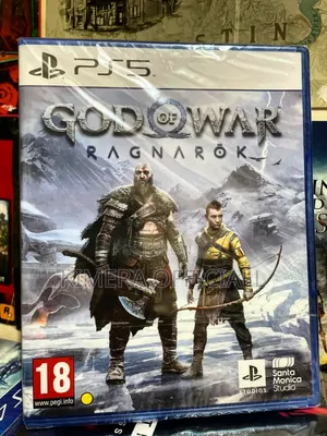 New God of War Ragnarok PS5 Action Game CD Lowest Price in Kampala