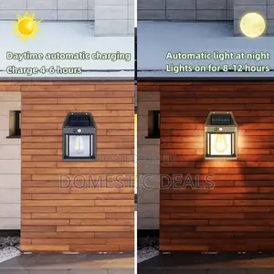 Solar Wall Lantern With Three Modes and Motion Sensor