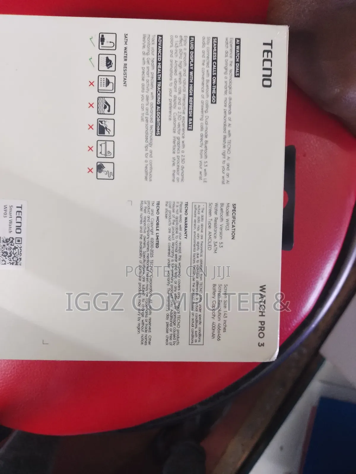 Tecno Watch Pro 3