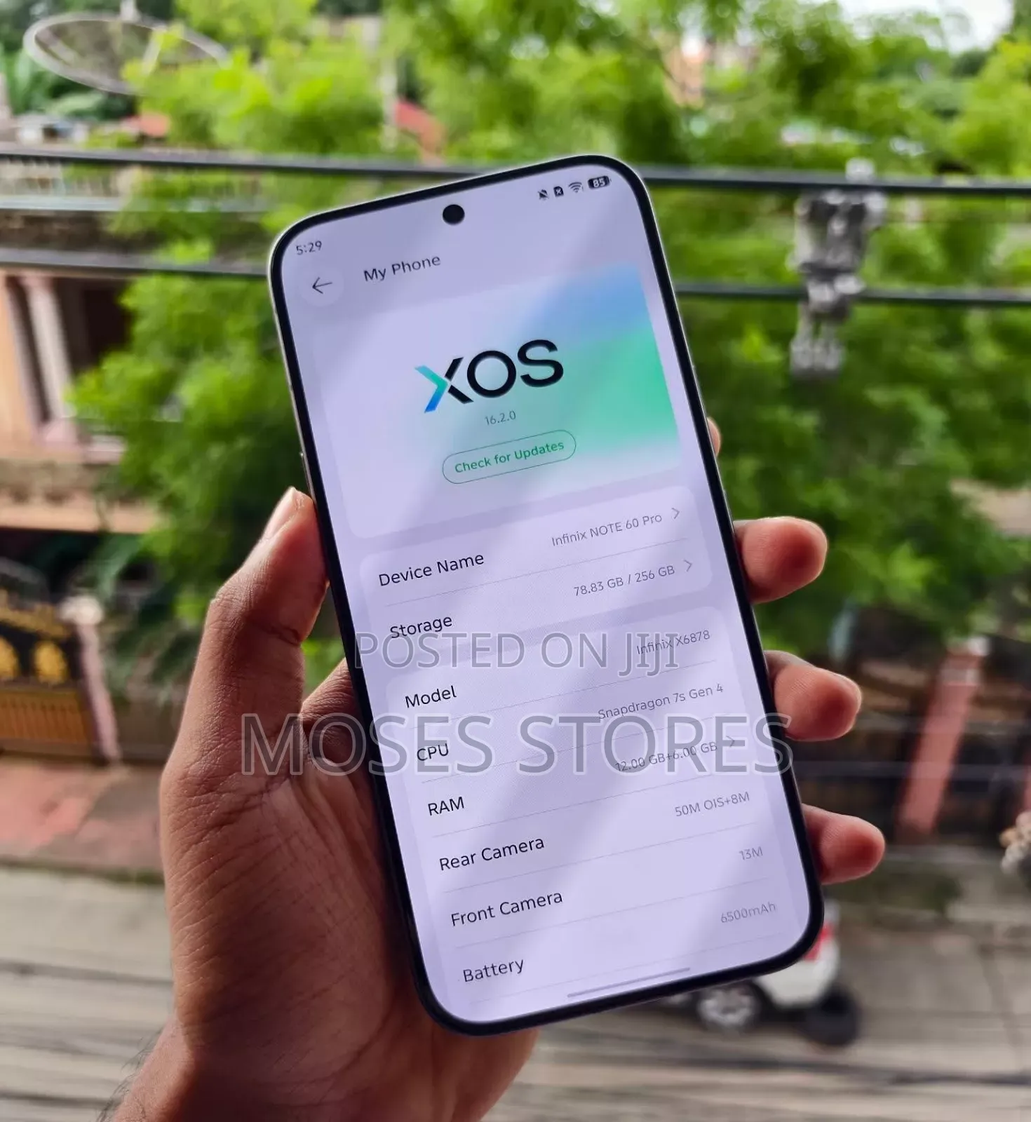 New Infinix Note 60 Pro 256 GB Gray