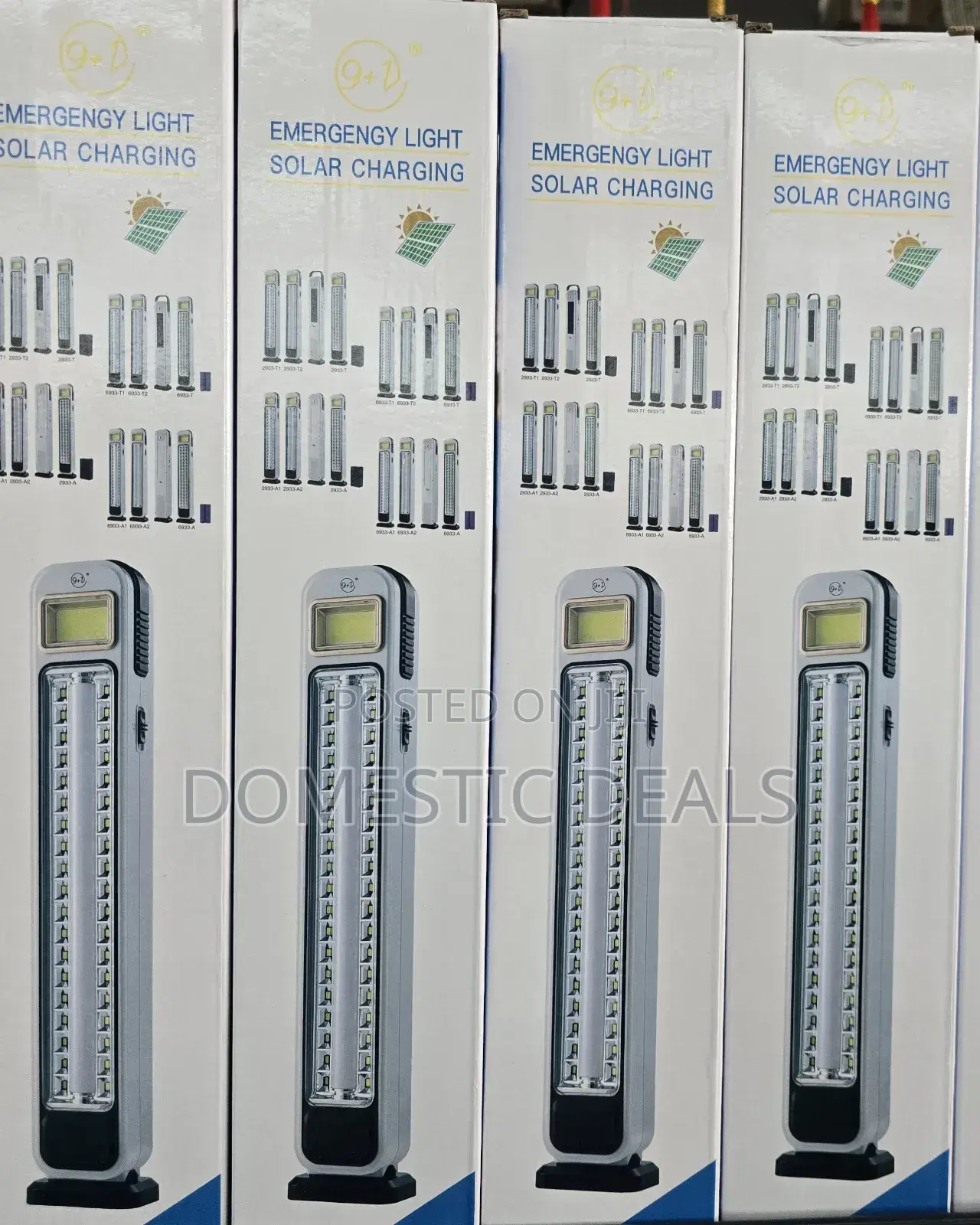 Multi-Functional Solar Emergency Charging Light