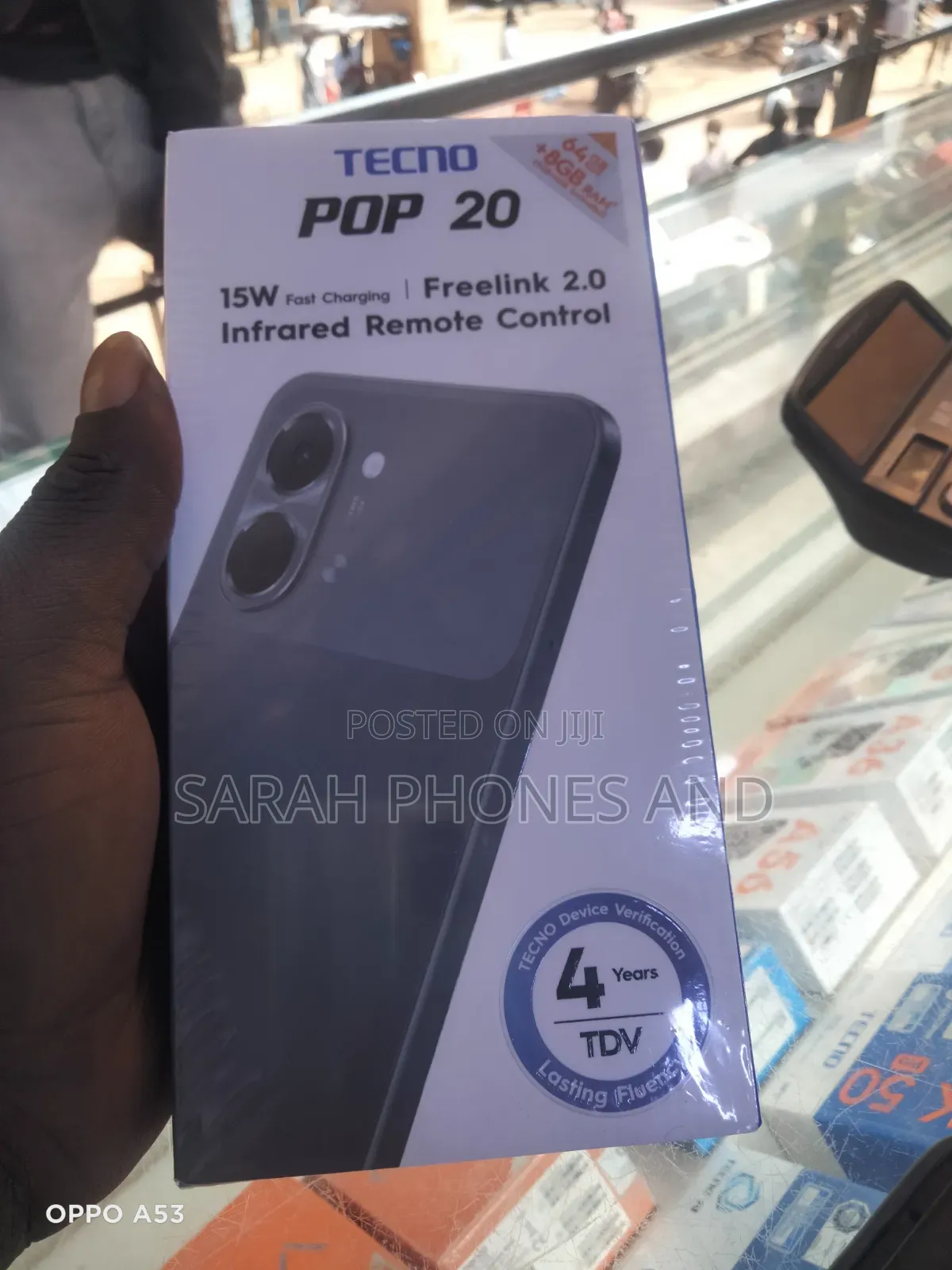 New Tecno Pop 20 64 GB Black